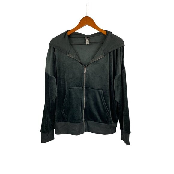 Felina M/M Fleece Zip-Up Hoodie Jacket Polyester & Spandex - Picture 1 of 4